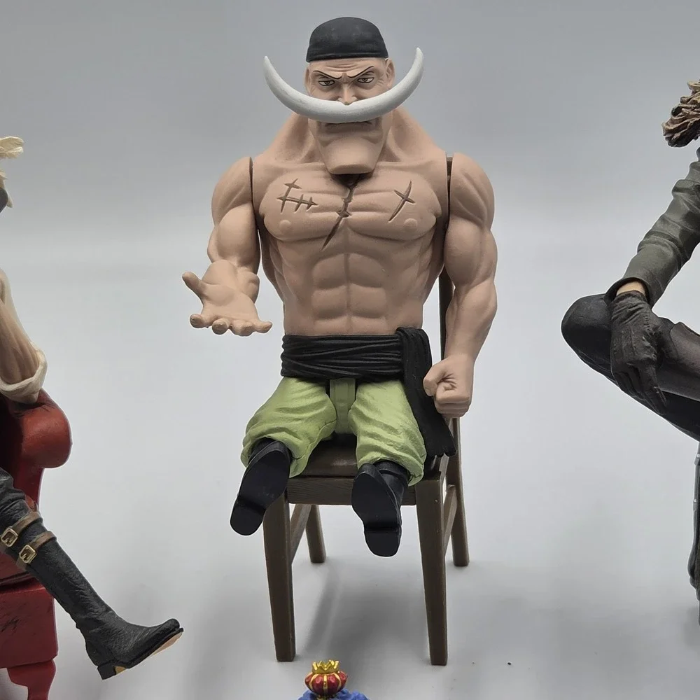 One Piece Figure Lot Whitebeard Mihawk Kuzan Ivankov Anime Statues Japan Import